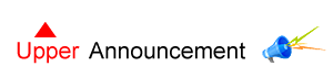Upper Announcement